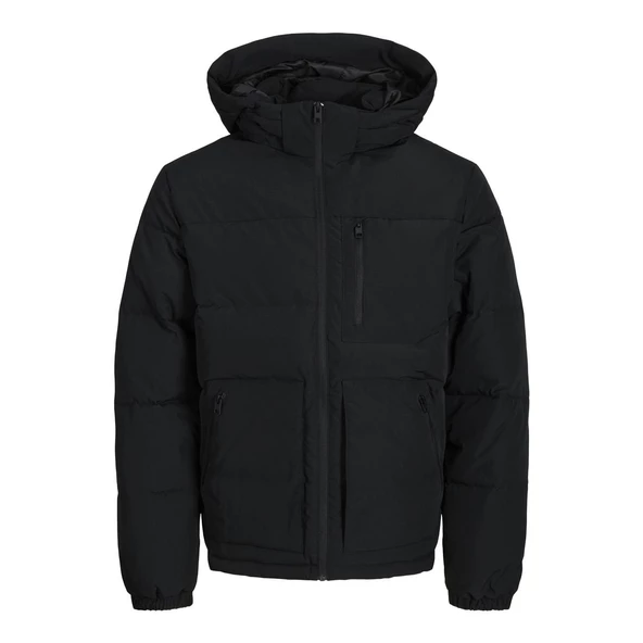 Jack & Jones 12258416 Jjeotto Puffer Jacket Sn Siyah