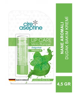 CİRE ASEPTİNE LİP CARE VİTAMİN E  4,5G  NANE -DOLGUNLUK ürün görseli 1