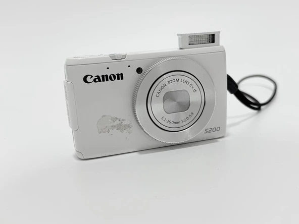 Canon Powershot S200 10.1Mp Kompakt Dijital Fotoğraf Makinesi 2.El