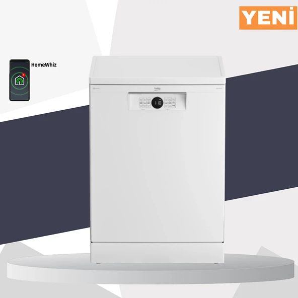 Beko BM 5145 WF Beyaz 5 Programlı 14 Kişilik Bulaşık Makinesi ürün görseli 1