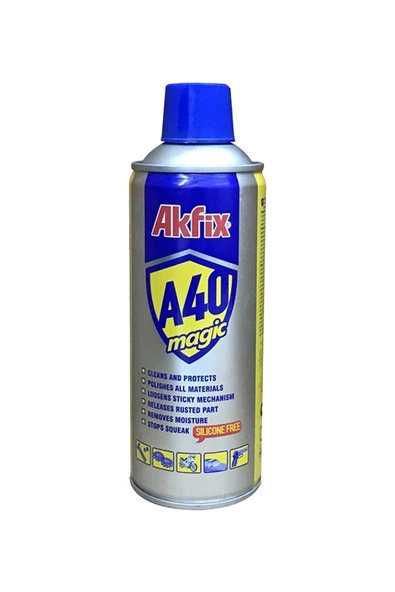 Akfix Pas Sökücü ve Yağlayıcı A40 Sprey 200ml