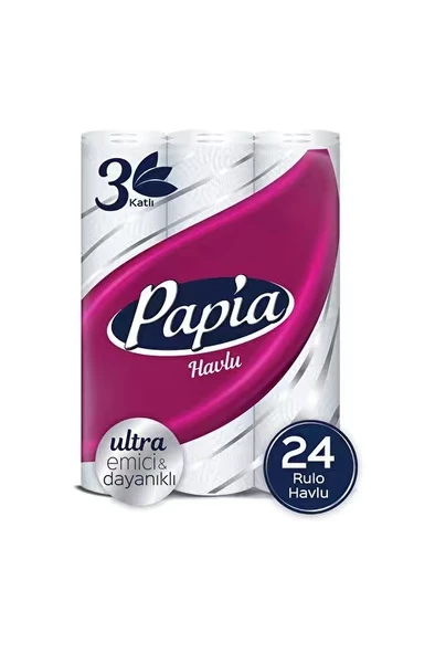 Papia Kağıt Havlu 24 Rulo