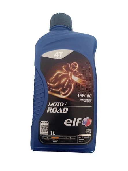 Elf Moto 4 Road 15W50 1 Litre