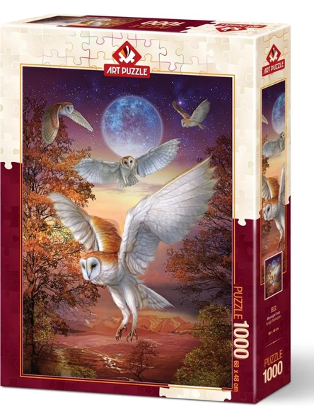 Art Puzzle Ayışığı Baykuşları - 1000 Parça 5273