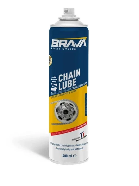 Brava Zincir Yağlayıcı Sprey L900 400 ml Brava