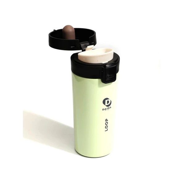 Daima Loop Bardak Termos Yeşil 380 ml - 2