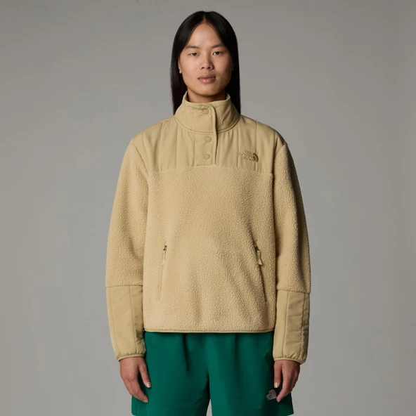 The North Face W Cragmont Fleece 1/4 Snap Kadın Sweatshirt