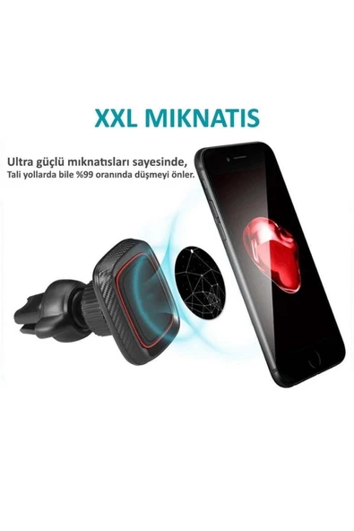 Rova AAT701 Araç Içi Manyetik Mıknatıslı Cep Telefon Tutucu - 3