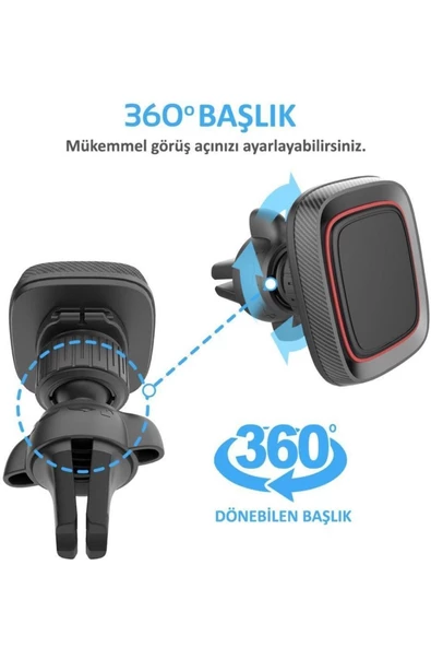 Rova AAT701 Araç Içi Manyetik Mıknatıslı Cep Telefon Tutucu - 5