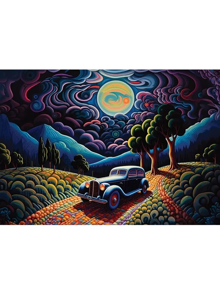 Art Puzzle Transilvanya'Da Bir Gece - 1000 Parça 5255 - 2