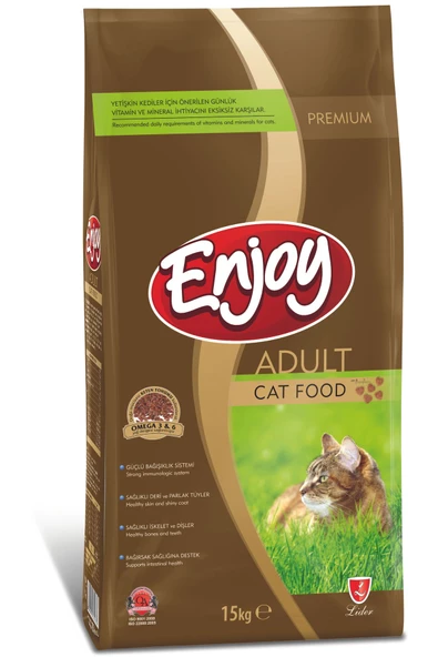 Enjoy Cat Food Tavuklu Yetişkin Kedi Maması 15 KG