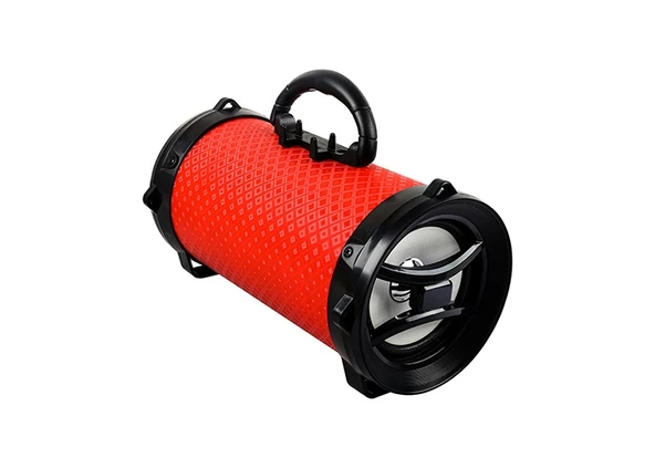 Bluetooth Hoparlör Usb-Sd-Aux Mikado MD-BT30 Kırmızı - 4