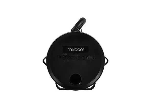 Bluetooth Hoparlör Usb-Sd-Aux Mikado MD-BT30 Kırmızı - 3