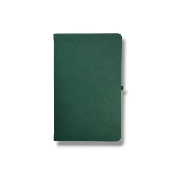 Tarihsiz 13x21 Yeşil Çizgili Defter ivory Kağıt - 3