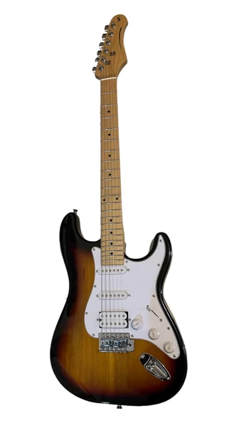 STAGG SES55M-SB ELEKTRO GİTAR HSS - Resim 2