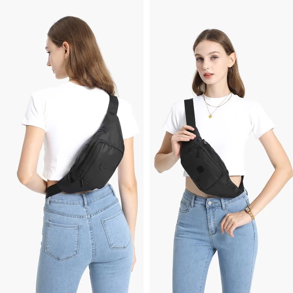 Gumi Kumaş Smart Bags Uniseks Bodybag Bel Çantası 8762 - 5