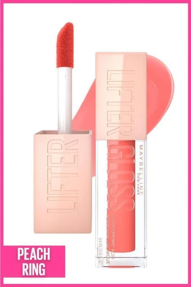 Maybelline New York Lifter Gloss Nemlendirici Dudak Parlatıcısı- 22 Peach Ring