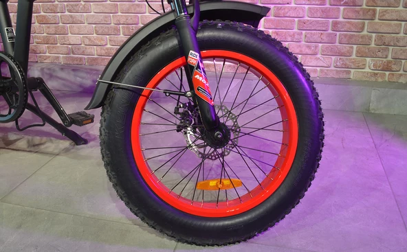 CİTYCOCO Fatbike Mini Katlanabilir Elektrikli Bisiklet 250 Watt - 10