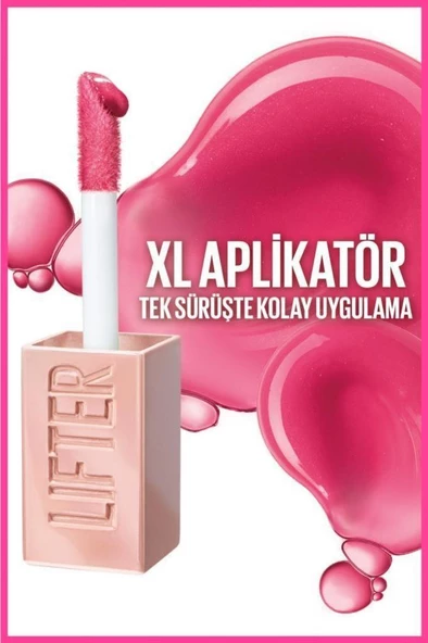 Maybelline New York Lifter Gloss Nemlendirici Dudak Parlatıcısı- 22 Peach Ring - 5