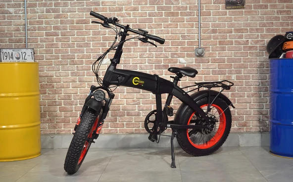 CİTYCOCO Fatbike Mini Katlanabilir Elektrikli Bisiklet 250 Watt - 3