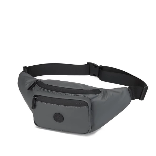 Gumi Kumaş Smart Bags Uniseks Bodybag Bel Çantası 8762 - 3