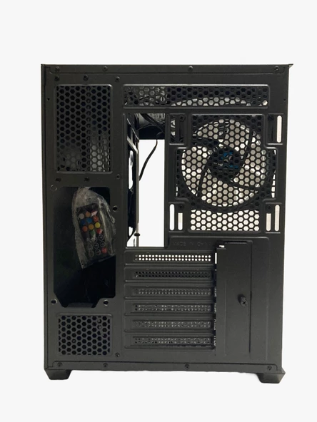 GAMEFORCE Bree 9x120 Mm Fanlı ARgb Kum Kontr lü EATX Oyuncu Bilgisayar Kasası - 6