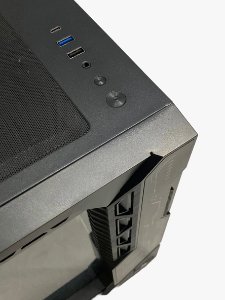 GAMEFORCE Bree 9x120 Mm Fanlı ARgb Kum Kontr lü EATX Oyuncu Bilgisayar Kasası - 3