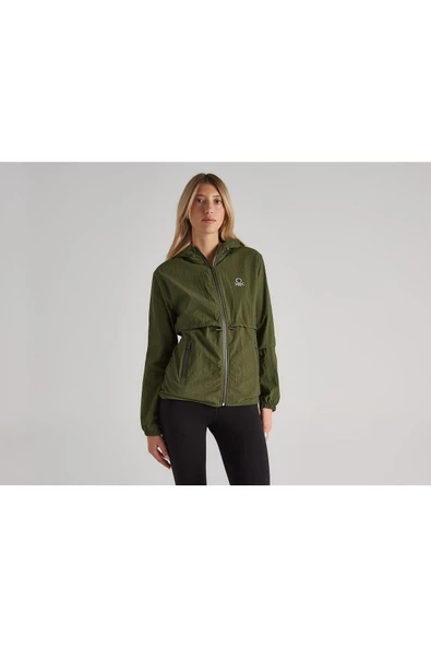 BNT-W20048 BENETTON KADIN RAİNCOAT 71157 - 3