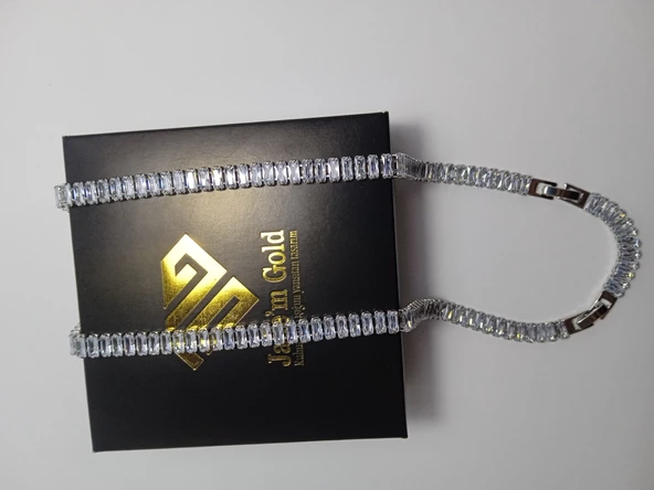 Çelik suyolu gümüş kolye - 2