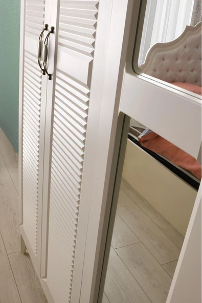 Atina Gardırop-mdf-aytaşı-230x58x210cm-6 Kapak-aynalı Kapak-ücretsiz Nakliye Ve Montaj - 3