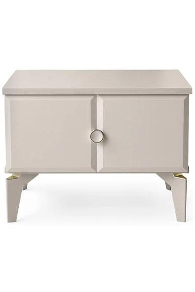 Paris Yatak Odası-mdf-kum Beji-6 Kapaklı Ve Aynalı-bazasız Traversli-ücretsiz Nakliye Ve Montaj - 5