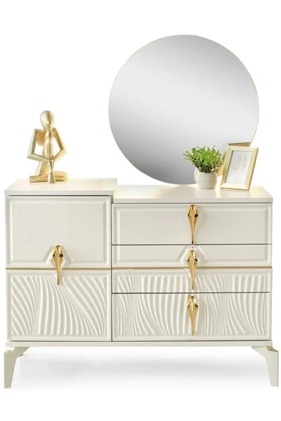 Bükreş Yatak Odası-mdf-aytaşı-6 Kapaklı Ve Aynalı-bazasız Traversli-ücretsiz Nakliye Ve Montaj - 6