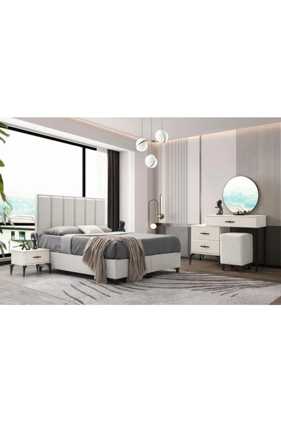 Torino %100 Mdf Yatak Odası Takımı Aytaşı