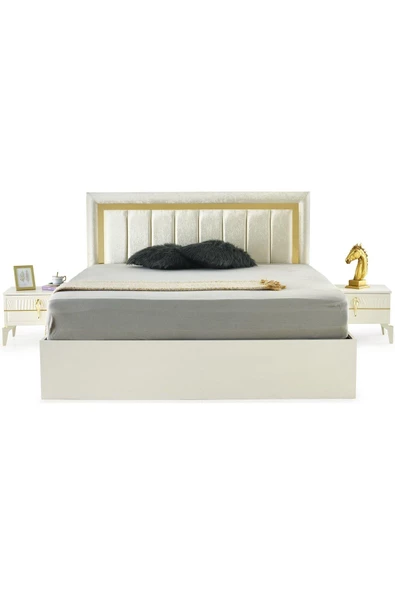 Bükreş Yatak Odası-mdf-aytaşı-6 Kapaklı Ve Aynalı-bazasız Traversli-ücretsiz Nakliye Ve Montaj - 4