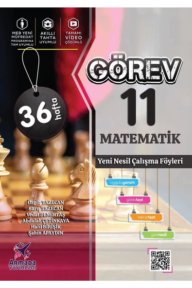 Armada 11. Sınıf Görev Matematik Yeni Nesil Çalışma Föyleri (36 Hafta) ürün görseli