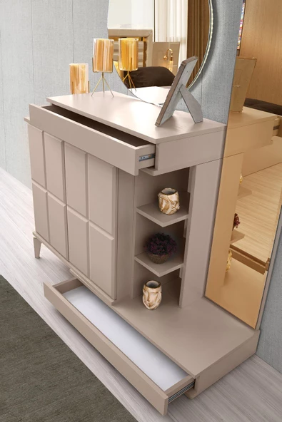 Helsinki Yatak Odası-mdf-kumbeji-6 Kapaklı Ve Aynalı-bazasız Traversli-ücretsiz Nakliye Ve Montaj - 4