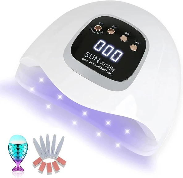 Fontenay SUN X15 Uv Led Tırnak Kurutucu 280 Watt 66 Led Protez Tırnak Kalıcı Oje Kurutma Makinası - 2