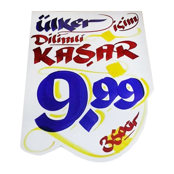 Market Afiş - Poster Yazı Mürekkebi Kırmızı 1.000 cc Alkol Bazlı Market Mürekkebi - Resim 2