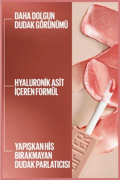 Maybelline New York Lifter Gloss Nemlendirici Dudak Parlatıcısı - 5
