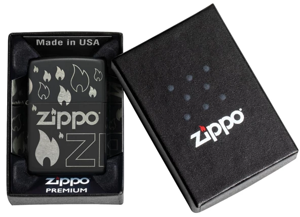 ZIPPO ÇAKMAK -48908 ZIPPO DESIGN 7 - Resim 4