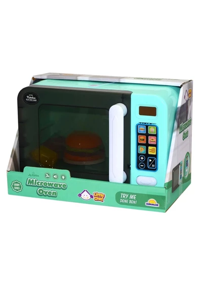 03011 Little Chef Sesli Ve Işıklı Mikrodalga Fırın - 2