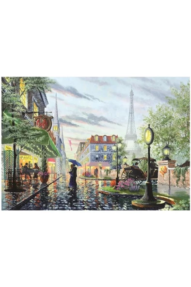 Art Puzzle Yaz Yağmuru, Paris - 2000 Parça 4574 - 2