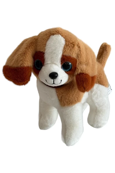 Havlayan Sevimli Peluş Köpek 20 Cm Ayakta Sesli Köpek Peluş ürün görseli 1