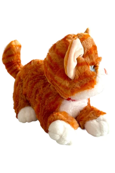 Sesli Miyavlayan Jumbo 30 cm Peluş Kedi - 2