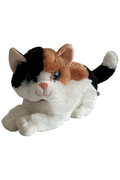 Sesli Miyavlayan Jumbo 30 cm Peluş Kedi - 3