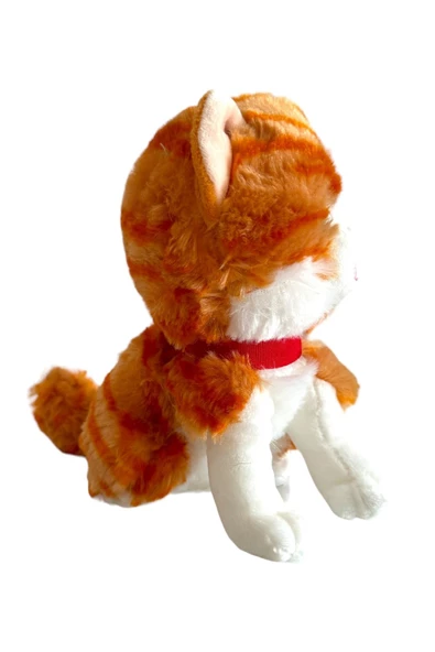 Sesli Ayakta Miyavlayan 28 cm Peluş Kedi Oyuncak - 2