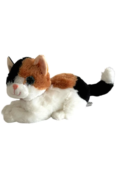 Sesli Miyavlayan Jumbo 30 cm Peluş Kedi