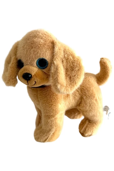 Havlayan Sevimli Peluş Köpek 20 Cm Ayakta Sesli Köpek Peluş ürün görseli 1