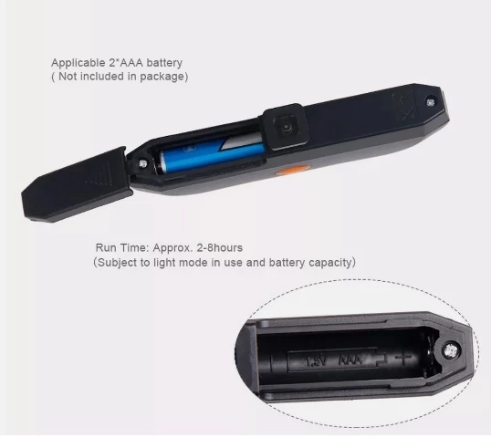 BİSİKLET ÖN FAR & POLİS ARKA FLAŞÖR SET HALİNDE - 5