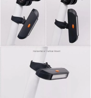 BİSİKLET ÖN FAR & POLİS ARKA FLAŞÖR SET HALİNDE - 3